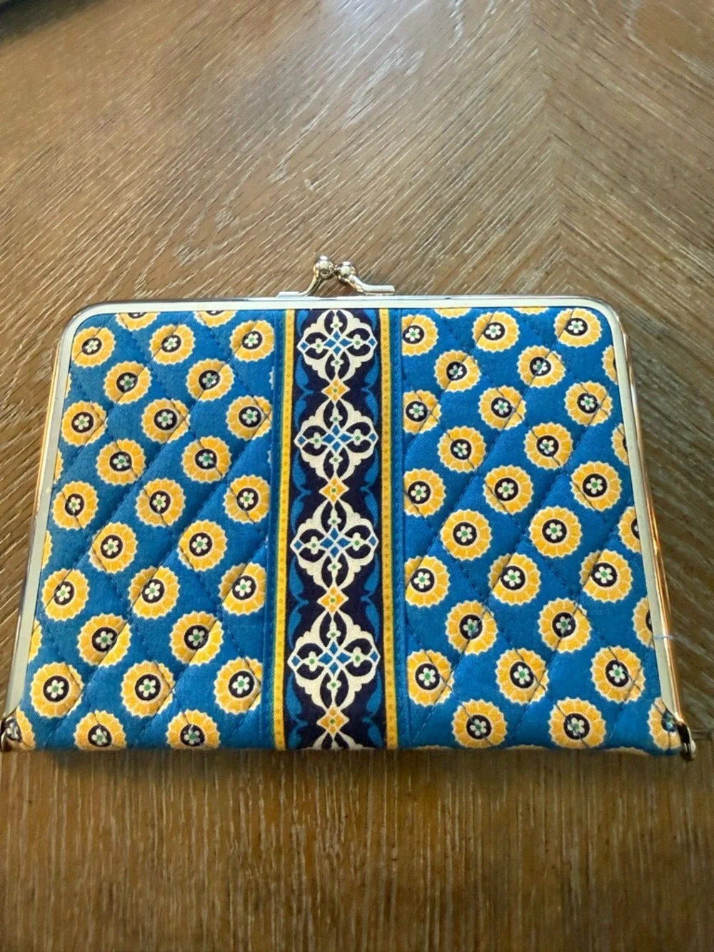 Vera Bradley Riviera Blue Photo Album Wallet